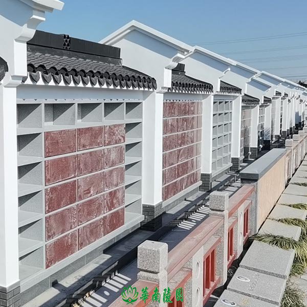 上海墓地浦东公墓华南陵园徽派壁葬墓地价格